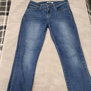 Levi's Classic Fit Mid Rise Skinny Women's Denim Jeans Size 6 ( 28x30)